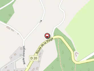 Carte de Hotel Du Lac à Neuvic