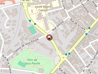 Carte de Ssiad (service De Soins Infirmiers) à Firminy