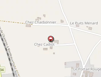 Carte de Boulodrome à Fontaines-d'ozillac