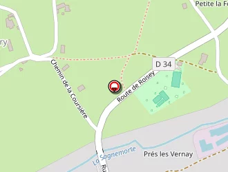 Carte de Comte Audrey à Roisey