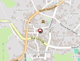 Carte de Tinogalou à Usson-en-forez