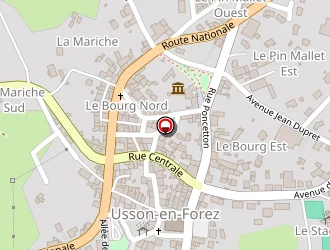 Carte de Calmard Philippe à Usson-en-forez