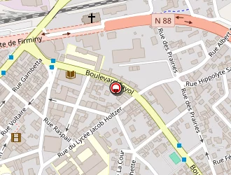 Carte de Amatller à Firminy