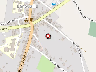 Carte de Lamonerie Bruno à Lanouaille