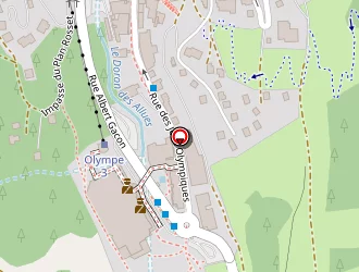 Carte de Evolution à Meribel