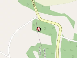 Carte de La Blanchie (earl) à Cherval