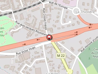 Carte de Cousin à Chambon-feugerolles (le)