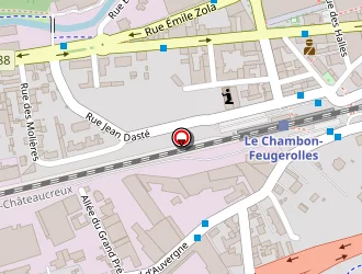 Carte de E.f.c à Chambon-feugerolles (le)