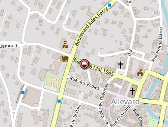 Carte de Garet Thibaud à Allevard