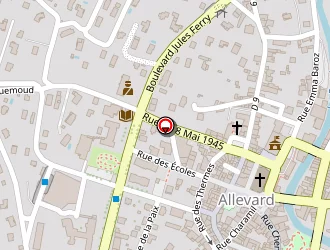 Carte de Rochias Jean à Allevard