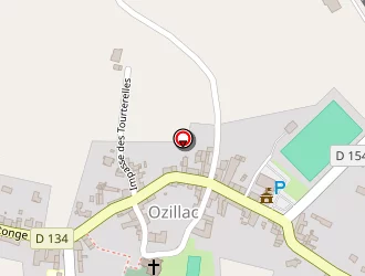 Carte de Agence Postale à Ozillac