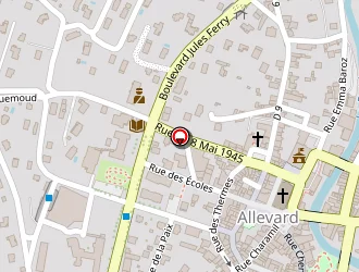 Carte de La Poste à Allevard