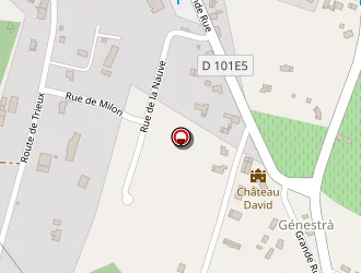 Carte de Château David à Vensac