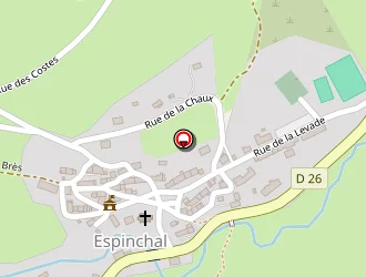 Carte de Urgence (services Locaux) à Espinchal