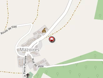 Carte de Jarry Jacques à Mazoires