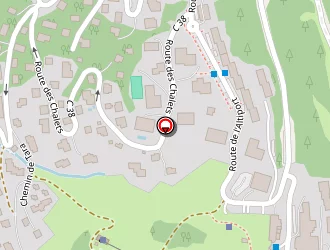 Carte de Belmire à Meribel