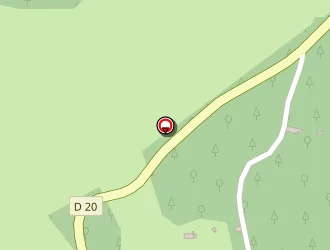 Carte de Ecole à Liginiac