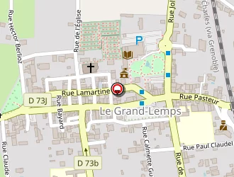 Carte de La Poste à Grand-lemps (le)