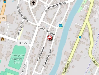 Carte de Ecole Maternelle à Bort-les-orgues