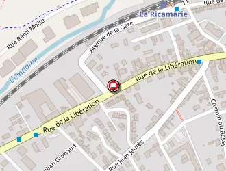 Carte de Mallet Pierre à Ricamarie (la)