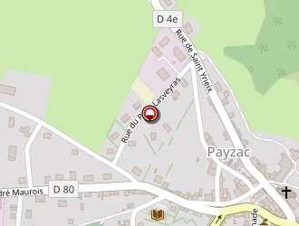 Carte de Ecole Publique à Payzac