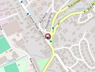 Carte de La Poste à Unieux