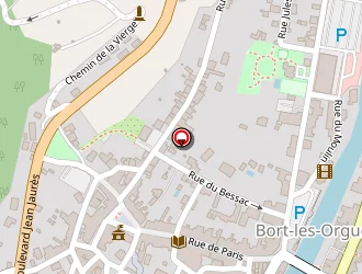 Carte de Artense Immobilier à Bort-les-orgues
