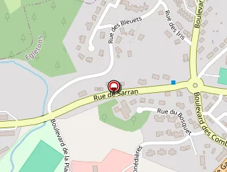 Carte de Ecole Maternelle à Égletons