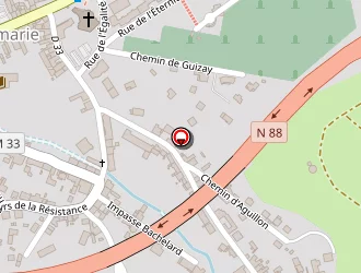 Carte de Quintas Georges à Ricamarie (la)