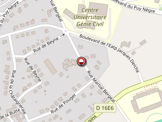 Carte de Ecole Primaire Beyne à Égletons