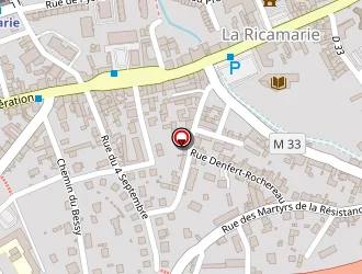 Carte de La Poste à Ricamarie (la)