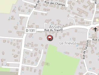 Carte de Rey Claude à Assieu