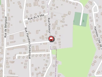 Carte de Poulignier à Sainte-florine