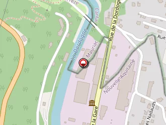 Carte de Peugeot Garage Vergeade à Bort-les-orgues