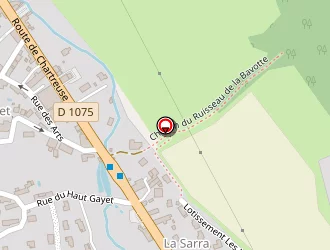 Carte de Mg à Chirens