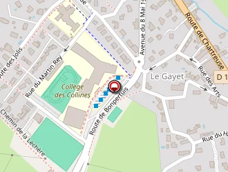 Carte de Gamaca à Chirens