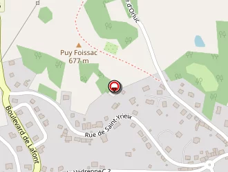 Carte de Bourzai Bernadette à Égletons