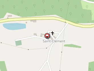 Carte de Daniel Benoît à Saint-romain-et-saint-clément