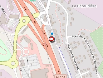 Carte de Sudeco à Ricamarie (la)