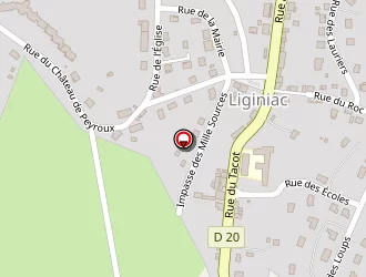 Carte de Lerond Anne à Liginiac