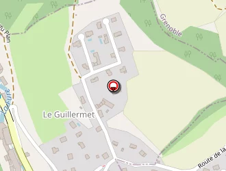 Carte de Du Colombier à Chirens