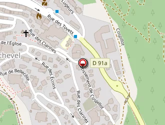 Carte de Cerf Chasseforêt à Courchevel saint bon