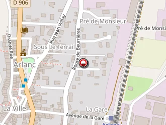 Carte de Tranchant Thierry à Arlanc