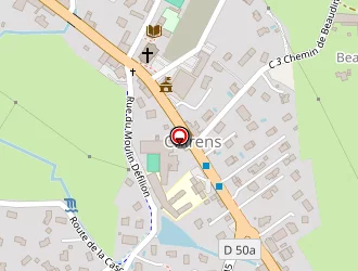 Carte de Gasparini Thierry à Chirens