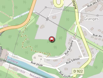 Carte de Agence Postale à Lanobre