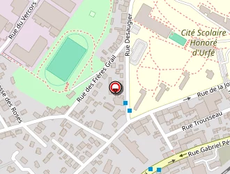 Carte de 2pk à Saint-étienne