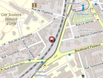 Carte de Le Tom Sawyer à Saint-étienne