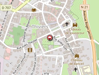 Carte de Cinéma Le Clair à Thiviers