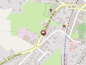 Carte de Cimese à Thiviers