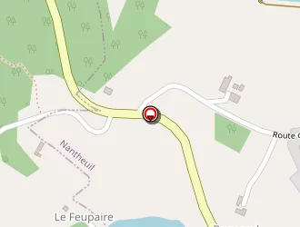 Carte de Plan D Eau à Nantheuil